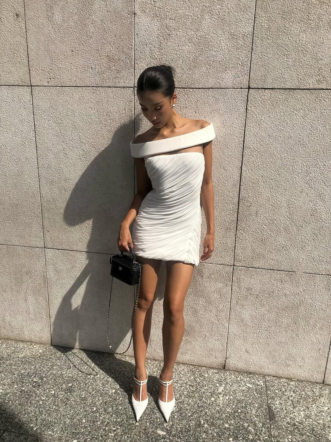 Florine Off Shoulder Mini Dress