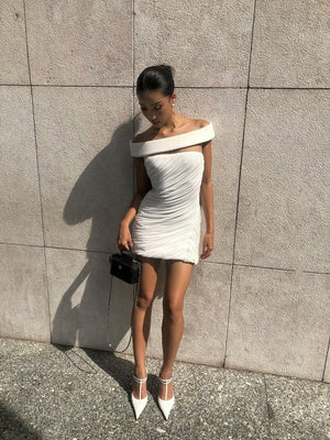 Florine Off Shoulder Mini Dress