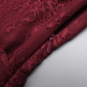 Angélique Lace Maxi Dress