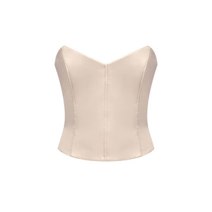 Selmori Justine Strapless Tiered Maxi Dress