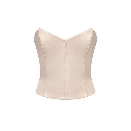 Selmori Justine Strapless Tiered Maxi Dress