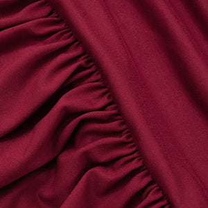 Élisa Strapless Ruched Maxi Dress