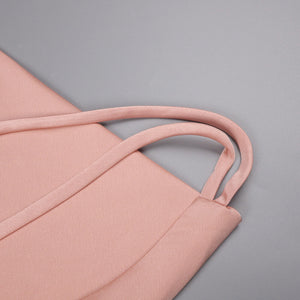 Joséphine Cowl Neck Satin Midi Dress