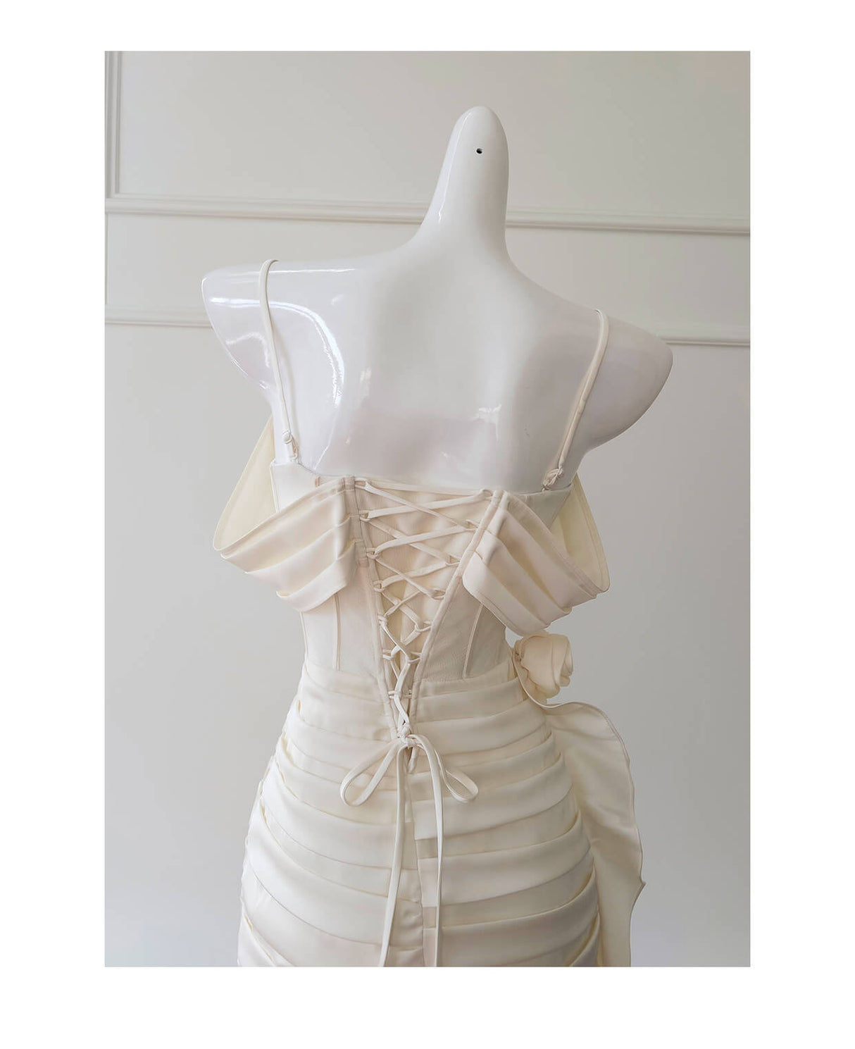 Vanille Strapless Corset Mini Dress