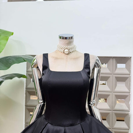 Harmonie Satin Mini Dress