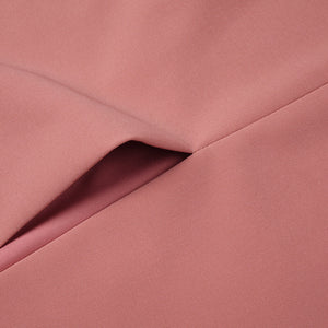 Élégance Off Shoulder Long Sleeve Midi Dress
