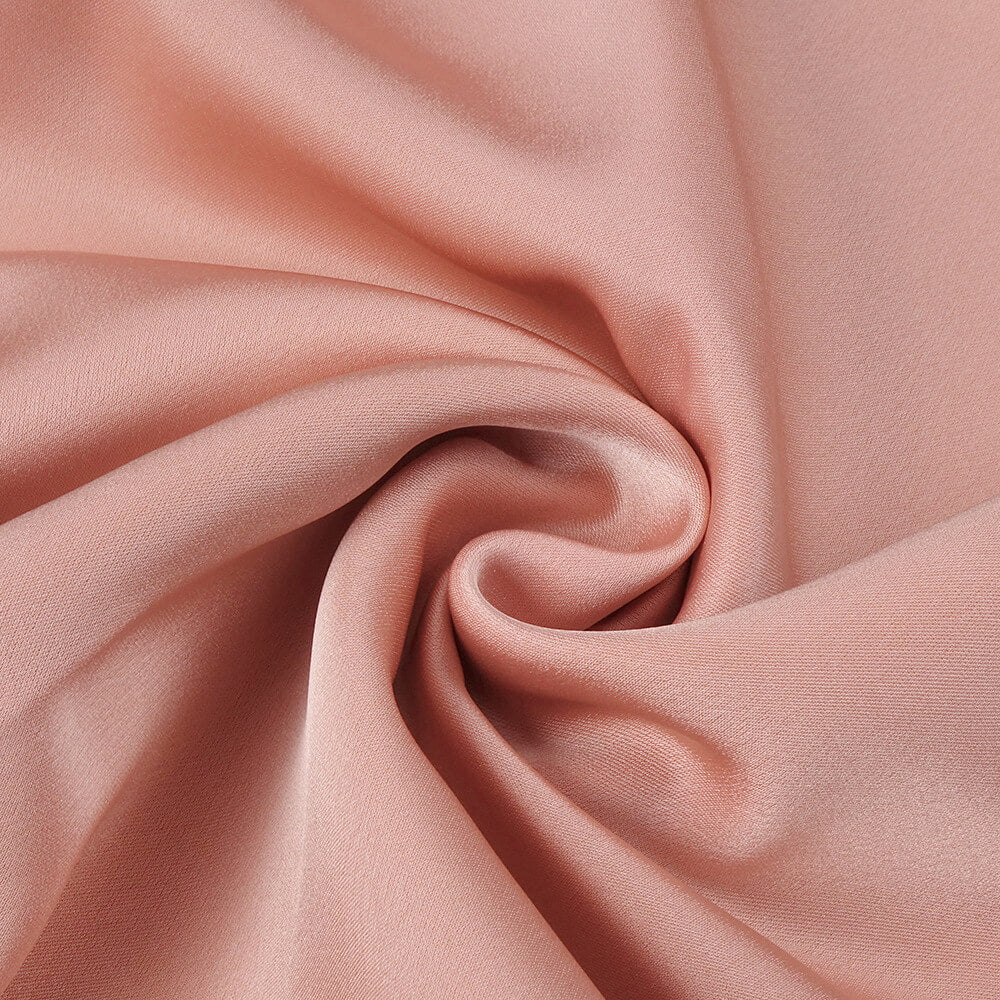 Joséphine Cowl Neck Satin Midi Dress