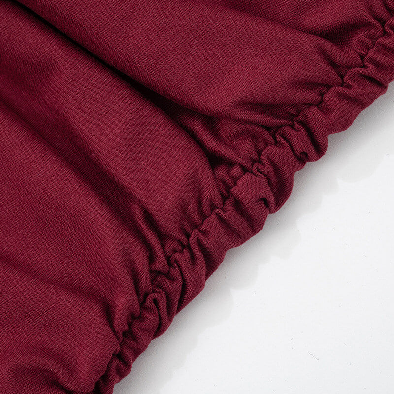 Élisa Strapless Ruched Maxi Dress