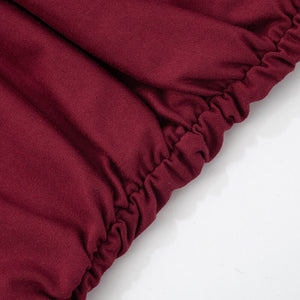 Élisa Strapless Ruched Maxi Dress
