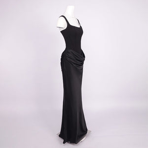 Selmori Hortense Sleeveless Square Neck Maxi Dress
