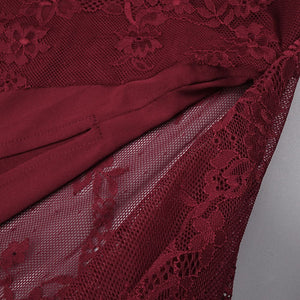 Angélique Lace Maxi Dress