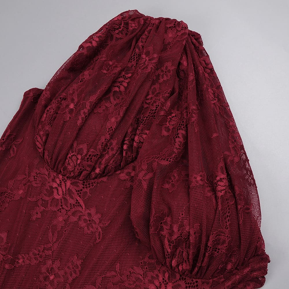 Angélique Lace Maxi Dress