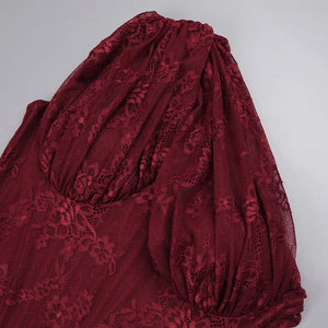 Angélique Lace Maxi Dress