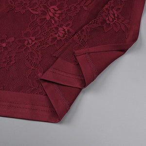 Angélique Lace Maxi Dress