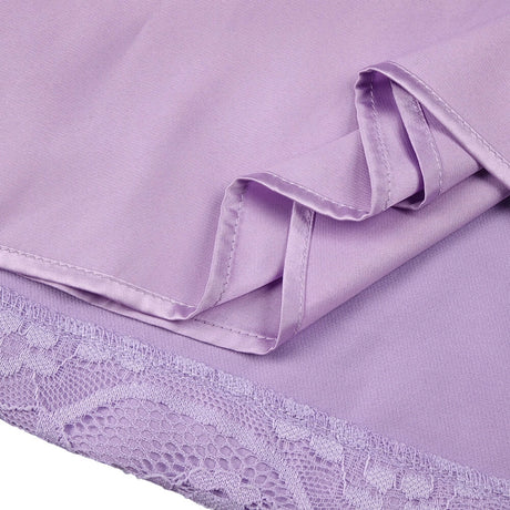 Subtilité Square Neck Lace Midi Dress