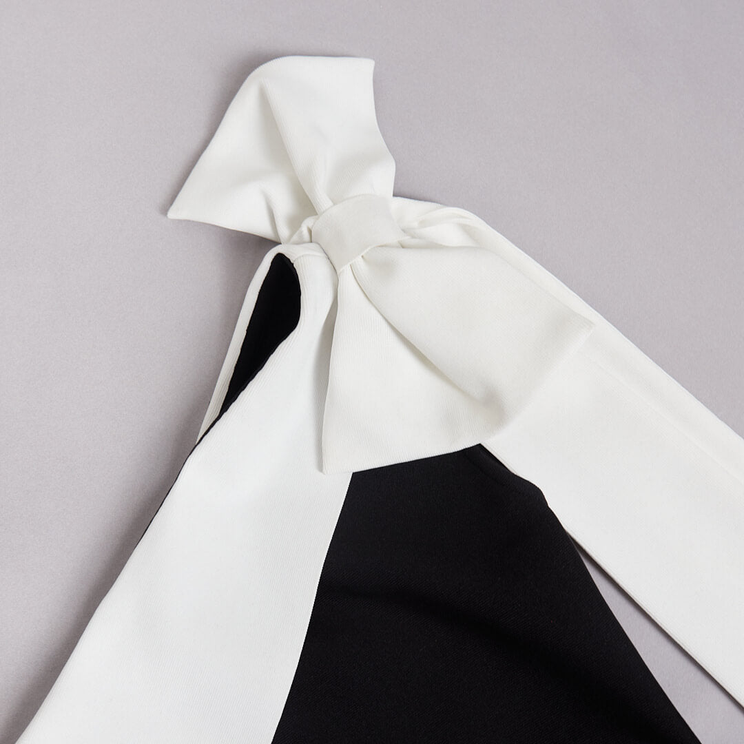 Selmori Inès One Shoulder Elegant Midi Dress