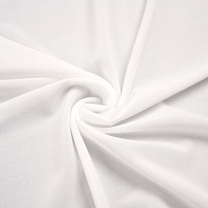 Instinct One Shoulder Draped Ruched Mini Dress White