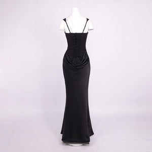 Selmori Hortense Sleeveless Square Neck Maxi Dress