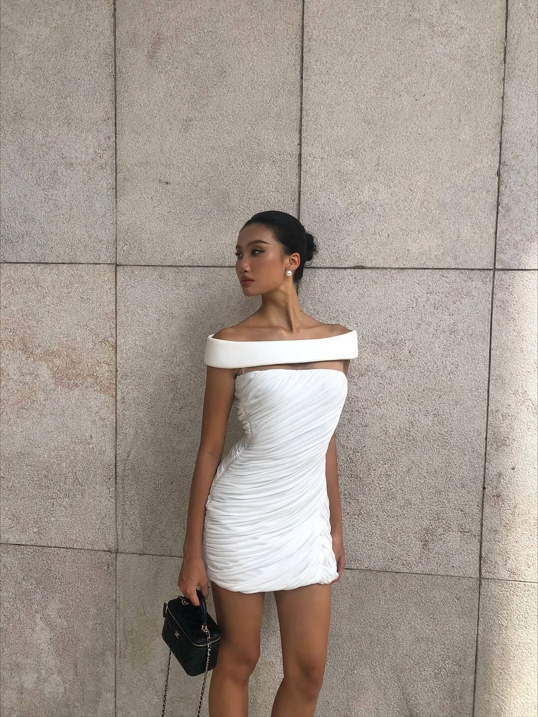 Florine Off Shoulder Mini Dress