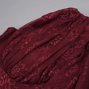 Angélique Lace Maxi Dress