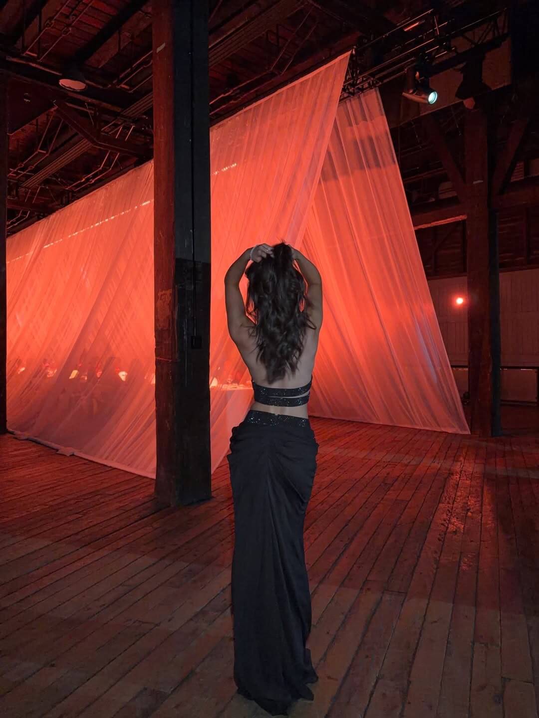 Désir Halter Cutout Maxi Dress
