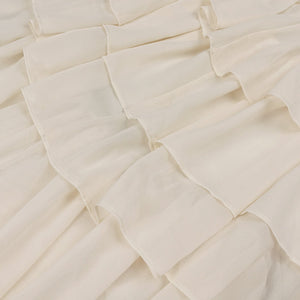 Selmori Justine Strapless Tiered Maxi Dress