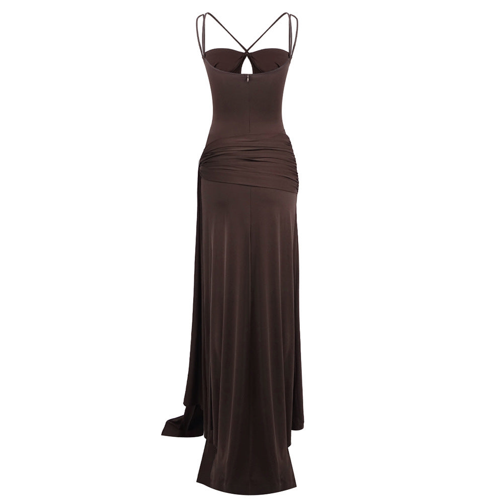 Paloma Multi-Strap Cut-Out Maxi Dress