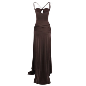 Paloma Multi-Strap Cut-Out Maxi Dress