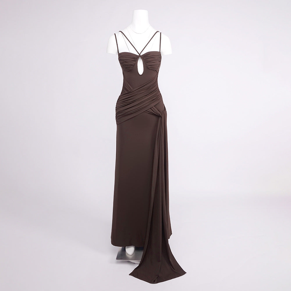 Paloma Multi-Strap Cut-Out Maxi Dress