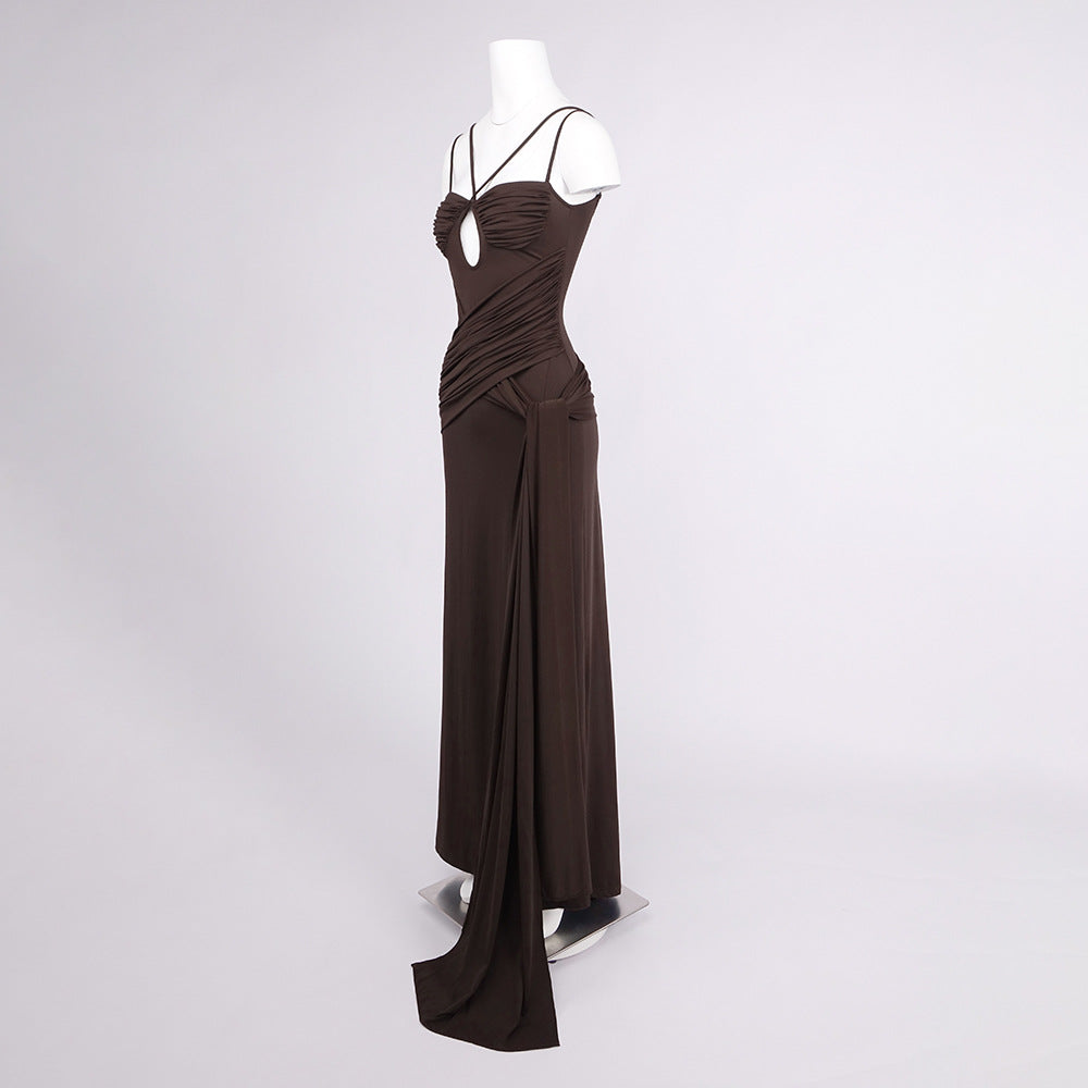 Paloma Multi-Strap Cut-Out Maxi Dress