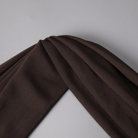 Valère Ruched Halter Maxi Dress