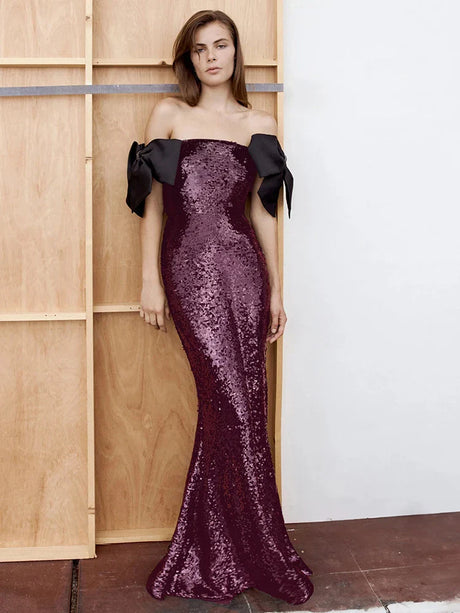 Selmori Mirabelle Sequin Maxi Dress
