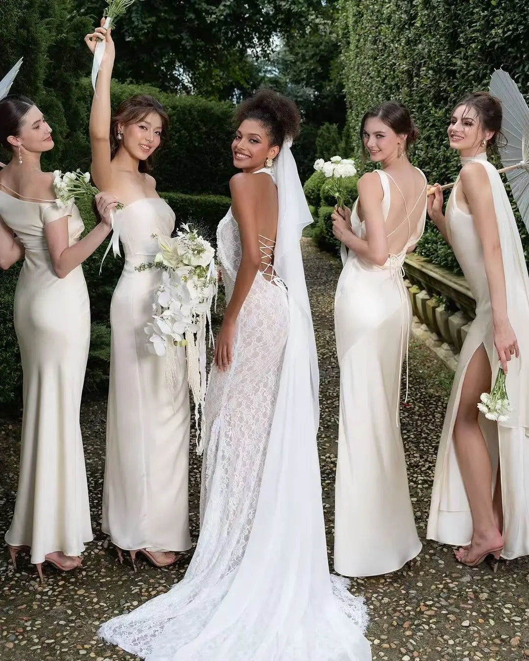 Selmori Tatiana Halter Backless Maxi Dress