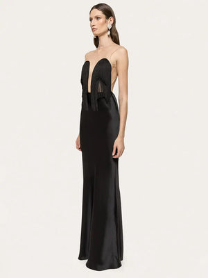 Selmori Marina Strapless Maxi Dress