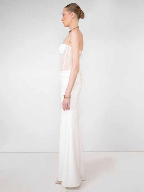 Selmori Cécile Corset Strapless Maxi Dress