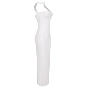 Clémence Strapless Evening Maxi Dress