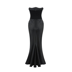 Selmori Aurore Off-Shoulder Maxi Dress