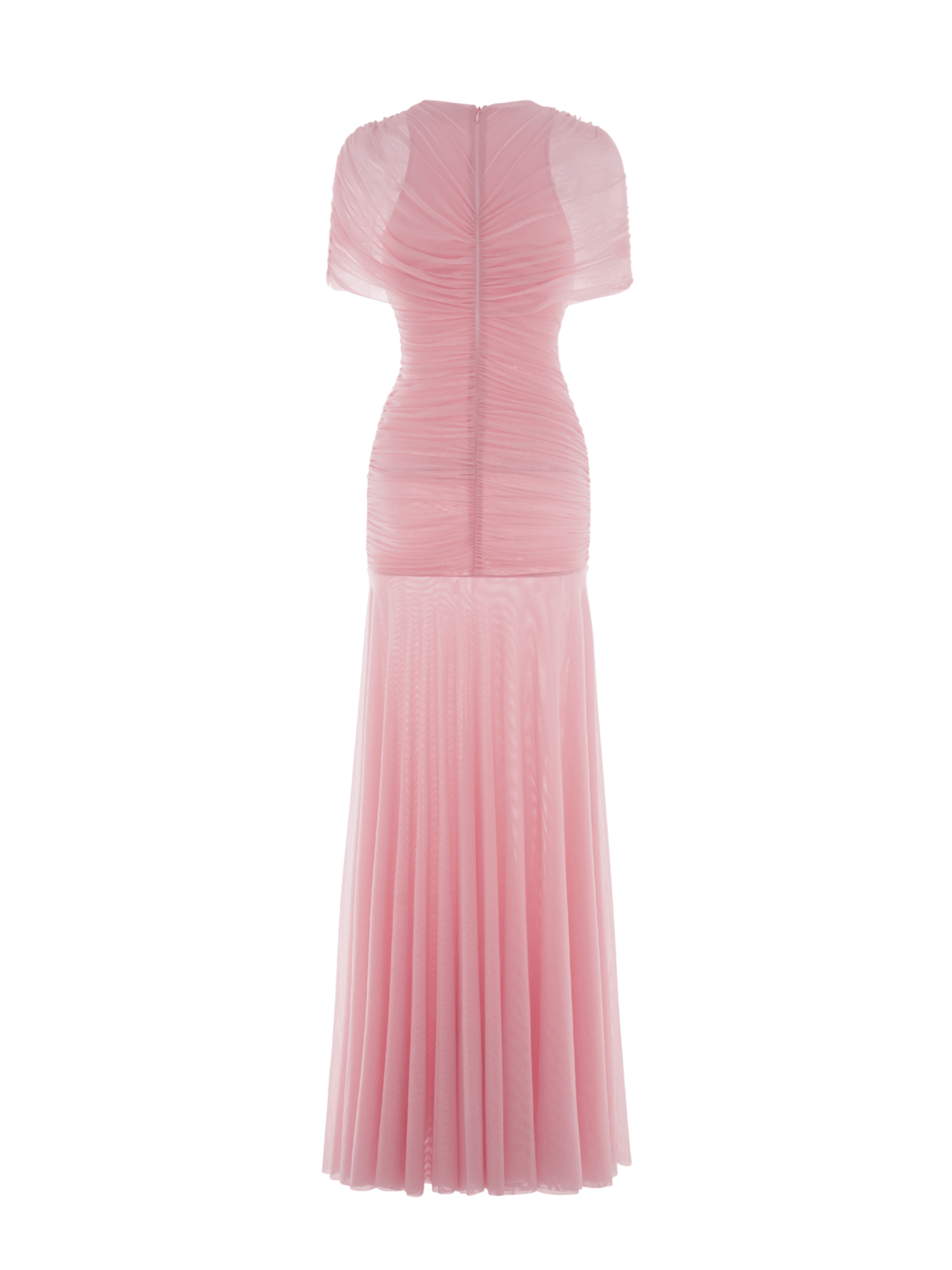 Selmori Mado One Shoulder Ruched Maxi Dress