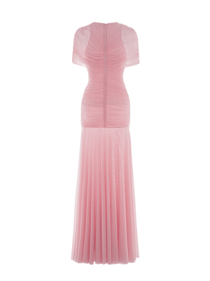 Selmori Mado One Shoulder Ruched Maxi Dress