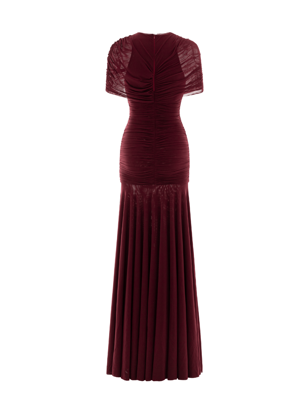 Selmori Mado One Shoulder Ruched Maxi Dress