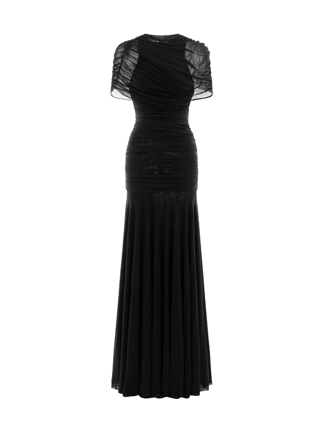 Selmori Mado One Shoulder Ruched Maxi Dress