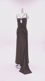 Paloma Multi-Strap Cut-Out Maxi Dress