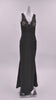 Énigme Lace Plunge Mermaid Maxi Dress - Black_-_selmori.com_-_19