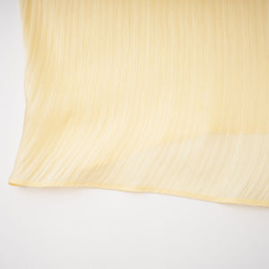 Cocon Asymmetrical Ruched Maxi Dress / Yellow
