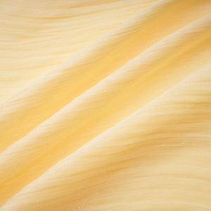 Cocon Asymmetrical Ruched Maxi Dress / Yellow