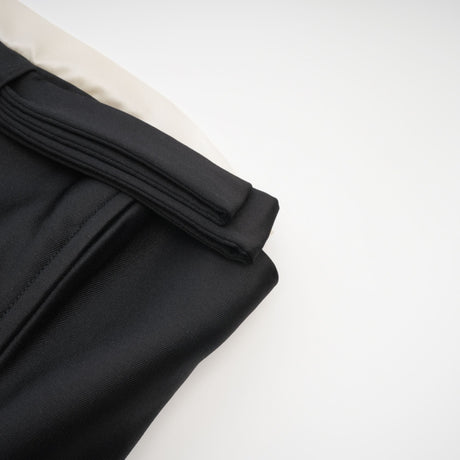 Prouesse black bowknot midi dress