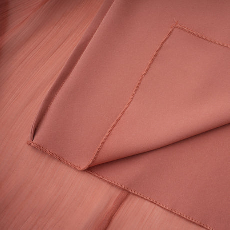 Vanessa Strapless Corset Ruched Maxi Dress / Terracotta Rose